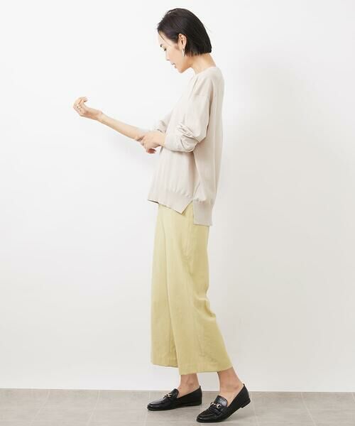 Maison de CINQ / メゾン ドゥ サンク その他パンツ | [小さいサイズ]ドライストレッチワイドパンツ(定番人気) | 詳細10