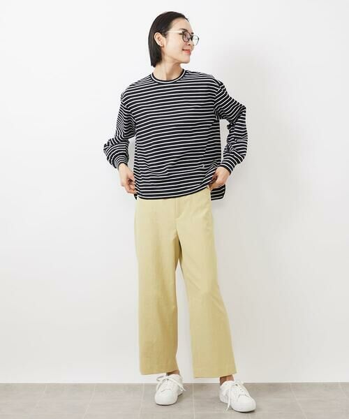 Maison de CINQ / メゾン ドゥ サンク その他パンツ | [小さいサイズ]ドライストレッチワイドパンツ(定番人気) | 詳細12