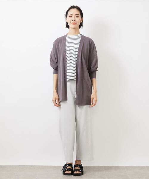 Maison de CINQ / メゾン ドゥ サンク その他パンツ | [小さいサイズ]ドライストレッチワイドパンツ(定番人気) | 詳細2