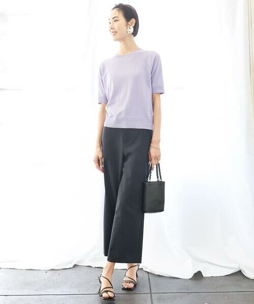 Maison de CINQ / メゾン ドゥ サンク その他パンツ | [小さいサイズ]ドライストレッチワイドパンツ(定番人気) | 詳細29