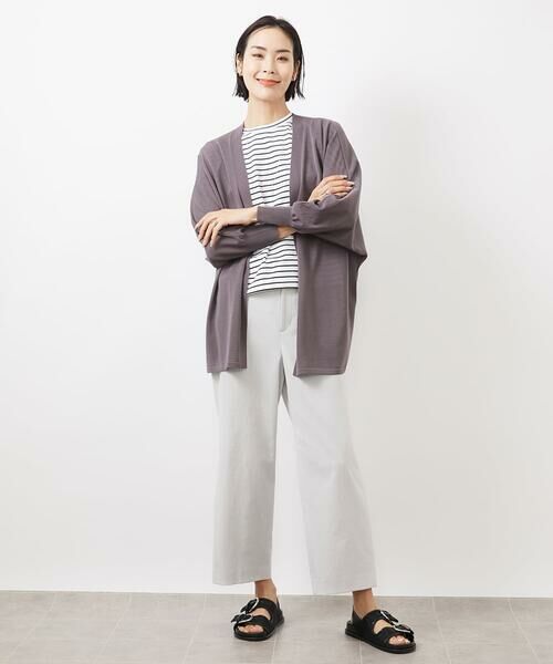 Maison de CINQ / メゾン ドゥ サンク その他パンツ | [小さいサイズ]ドライストレッチワイドパンツ(定番人気) | 詳細3