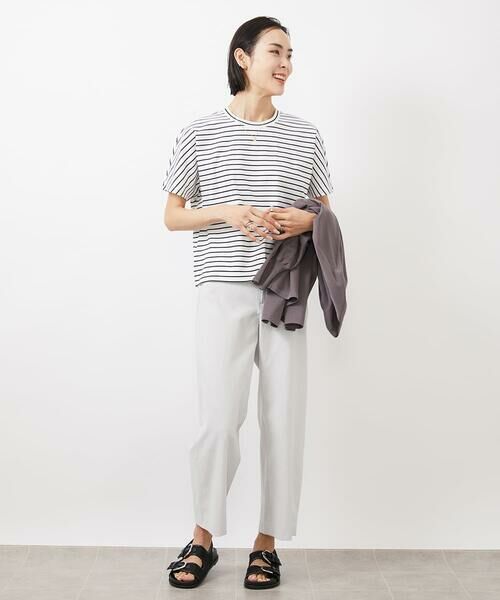 Maison de CINQ / メゾン ドゥ サンク その他パンツ | [小さいサイズ]ドライストレッチワイドパンツ(定番人気) | 詳細30