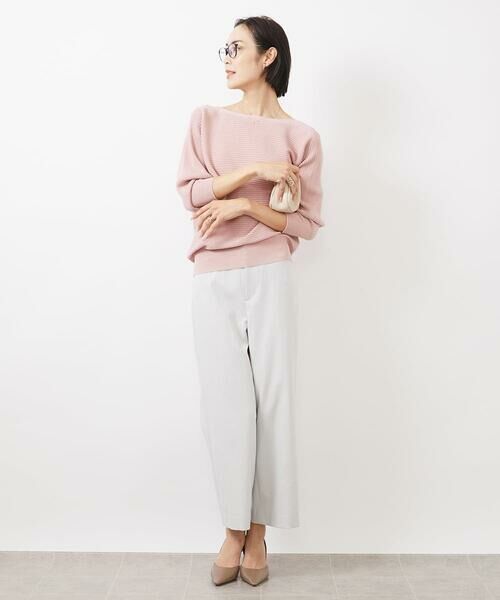 Maison de CINQ / メゾン ドゥ サンク その他パンツ | [小さいサイズ]ドライストレッチワイドパンツ(定番人気) | 詳細7