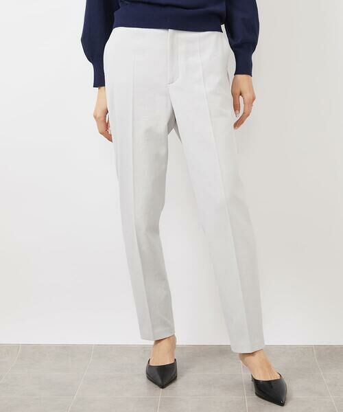 Maison de CINQ / メゾン ドゥ サンク ショート・ハーフ・半端丈パンツ | [小さいサイズ]ドライストレッチテーパードパンツ(定番素材) | 詳細1