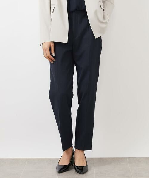 Maison de CINQ / メゾン ドゥ サンク ショート・ハーフ・半端丈パンツ | [小さいサイズ]ドライストレッチテーパードパンツ(定番素材) | 詳細2