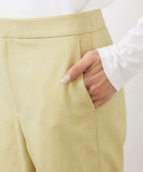 Maison de CINQ / メゾン ドゥ サンク ショート・ハーフ・半端丈パンツ | [小さいサイズ]ドライストレッチテーパードパンツ(定番素材) | 詳細9