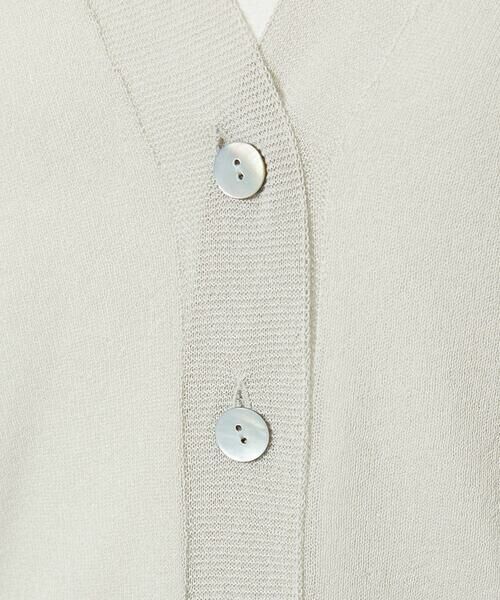 Maison de CINQ / メゾン ドゥ サンク カーディガン・ボレロ | [小さいサイズ]Vネックシアーカーディガン | 詳細11