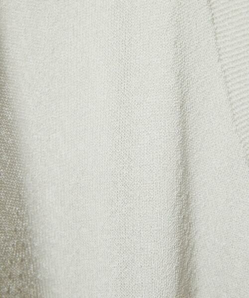 Maison de CINQ / メゾン ドゥ サンク カーディガン・ボレロ | [小さいサイズ]Vネックシアーカーディガン | 詳細12