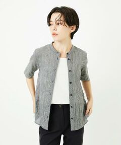 Maison de CINQ / メゾン ドゥ サンク シャツ・ブラウス | オーガニックコットン半袖ブラウス