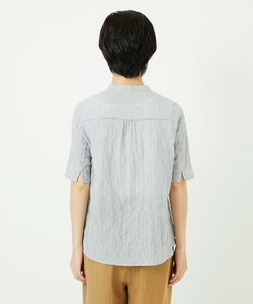 Maison de CINQ / メゾン ドゥ サンク シャツ・ブラウス | オーガニックコットン半袖ブラウス | 詳細8