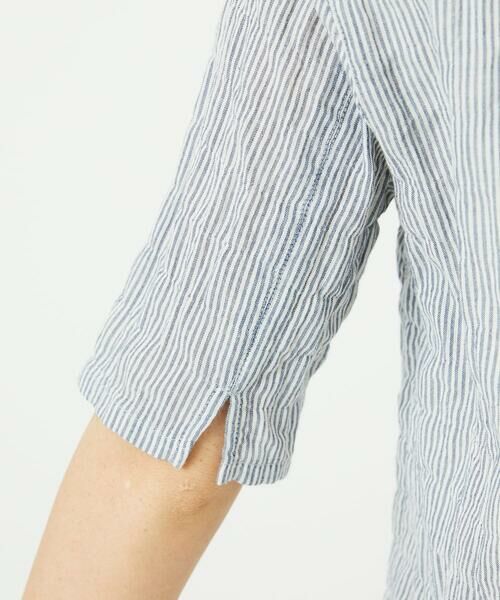 Maison de CINQ / メゾン ドゥ サンク シャツ・ブラウス | オーガニックコットン半袖ブラウス | 詳細9