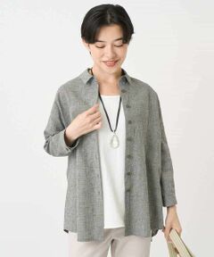 Maison de CINQ / メゾン ドゥ サンク シャツ・ブラウス | コットンリネンブラウス