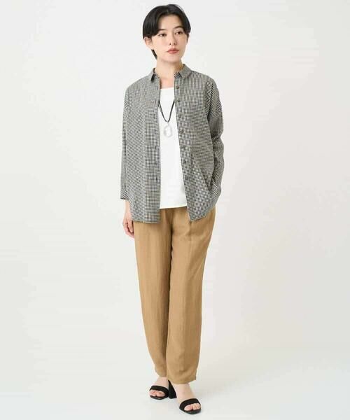 Maison de CINQ / メゾン ドゥ サンク シャツ・ブラウス | コットンリネンブラウス | 詳細12