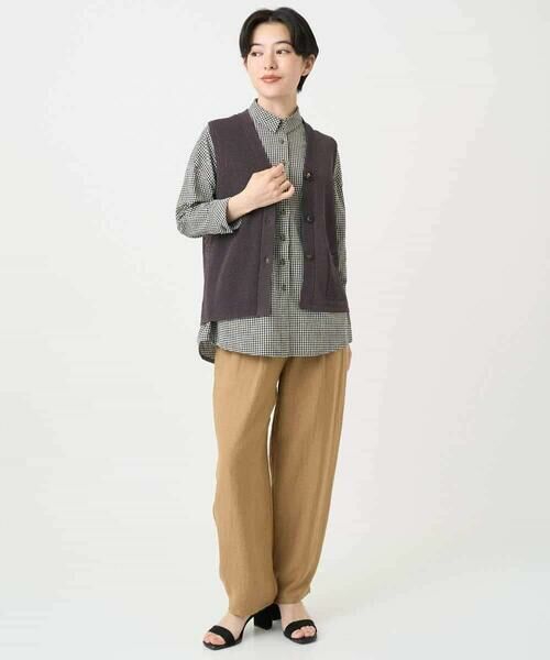 Maison de CINQ / メゾン ドゥ サンク シャツ・ブラウス | コットンリネンブラウス | 詳細15