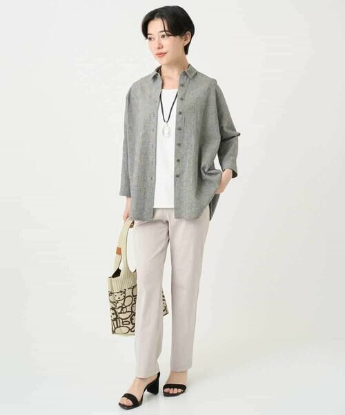 Maison de CINQ / メゾン ドゥ サンク シャツ・ブラウス | コットンリネンブラウス | 詳細16