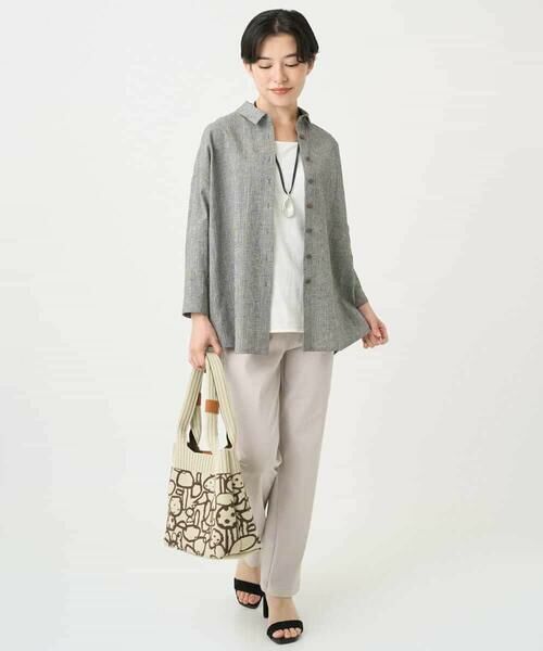 Maison de CINQ / メゾン ドゥ サンク シャツ・ブラウス | コットンリネンブラウス | 詳細17