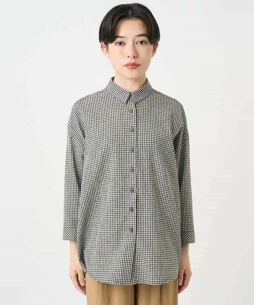 Maison de CINQ / メゾン ドゥ サンク シャツ・ブラウス | コットンリネンブラウス | 詳細3