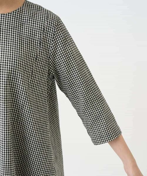 Maison de CINQ / メゾン ドゥ サンク ロング・マキシ丈ワンピース | コットンリネンコクーンラインワンピース | 詳細10