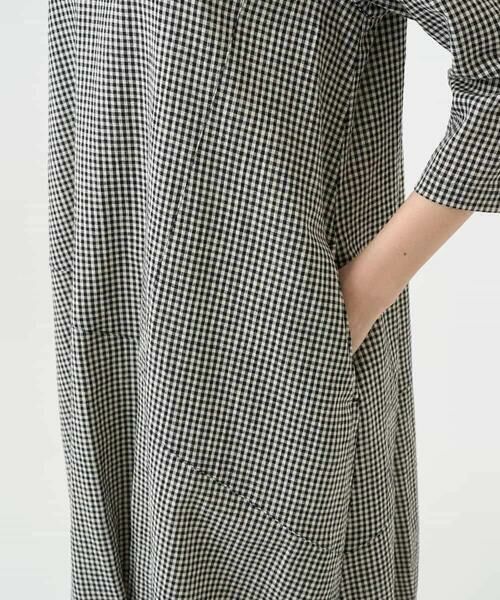 Maison de CINQ / メゾン ドゥ サンク ロング・マキシ丈ワンピース | コットンリネンコクーンラインワンピース | 詳細11
