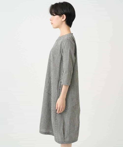 Maison de CINQ / メゾン ドゥ サンク ロング・マキシ丈ワンピース | コットンリネンコクーンラインワンピース | 詳細6