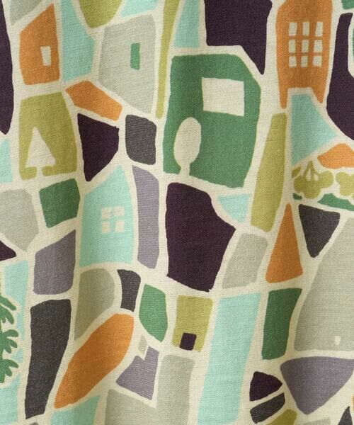 Maison de CINQ / メゾン ドゥ サンク カットソー | [接触冷感・日本製]強撚コットン天竺プリントカットソー | 詳細12