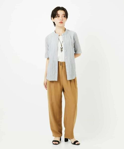 Maison de CINQ / メゾン ドゥ サンク チノ・ワークパンツ | レーヨンナイロンリネンパンツ | 詳細17