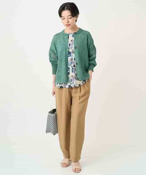 Maison de CINQ / メゾン ドゥ サンク チノ・ワークパンツ | レーヨンナイロンリネンパンツ | 詳細20