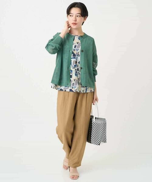 Maison de CINQ / メゾン ドゥ サンク チノ・ワークパンツ | レーヨンナイロンリネンパンツ | 詳細21