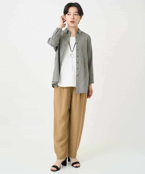 Maison de CINQ / メゾン ドゥ サンク チノ・ワークパンツ | レーヨンナイロンリネンパンツ | 詳細29