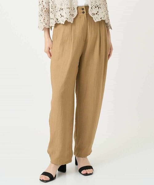 Maison de CINQ / メゾン ドゥ サンク チノ・ワークパンツ | レーヨンナイロンリネンパンツ | 詳細4