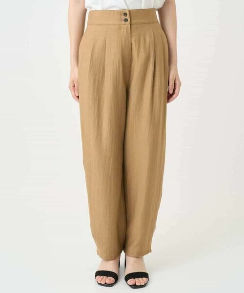 Maison de CINQ / メゾン ドゥ サンク チノ・ワークパンツ | レーヨンナイロンリネンパンツ | 詳細7