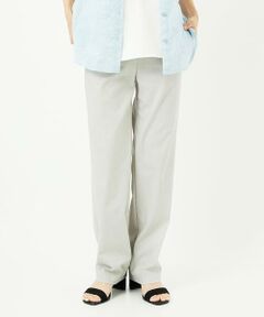 Maison de CINQ / メゾン ドゥ サンク チノ・ワークパンツ | コットンリネンストレッチストレートパンツ