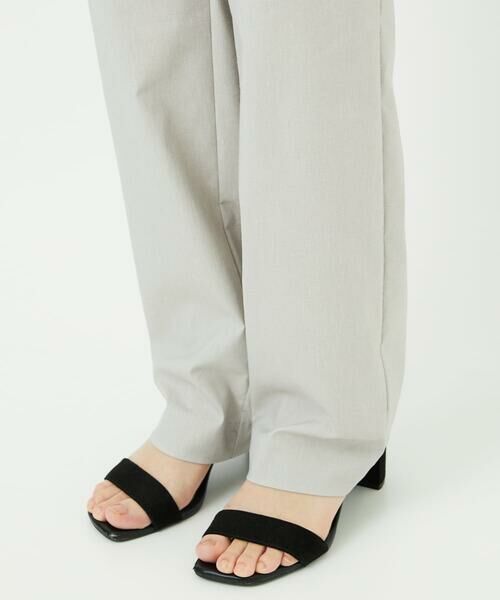 Maison de CINQ / メゾン ドゥ サンク チノ・ワークパンツ | コットンリネンストレッチストレートパンツ | 詳細11