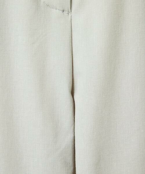 Maison de CINQ / メゾン ドゥ サンク チノ・ワークパンツ | コットンリネンストレッチストレートパンツ | 詳細12