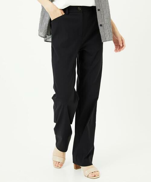 Maison de CINQ / メゾン ドゥ サンク チノ・ワークパンツ | コットンリネンストレッチストレートパンツ | 詳細4