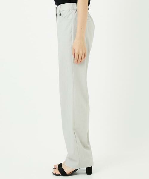 Maison de CINQ / メゾン ドゥ サンク チノ・ワークパンツ | コットンリネンストレッチストレートパンツ | 詳細6