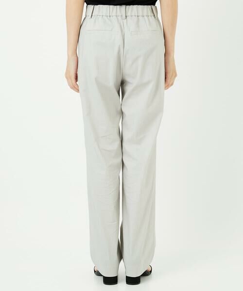 Maison de CINQ / メゾン ドゥ サンク チノ・ワークパンツ | コットンリネンストレッチストレートパンツ | 詳細7