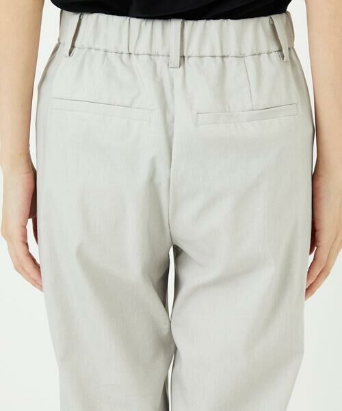 Maison de CINQ / メゾン ドゥ サンク チノ・ワークパンツ | コットンリネンストレッチストレートパンツ | 詳細8