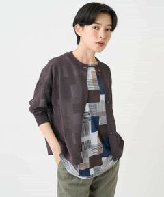 Maison de CINQ / メゾン ドゥ サンク カーディガン・ボレロ | ペーパーヤーンニットカーディガン