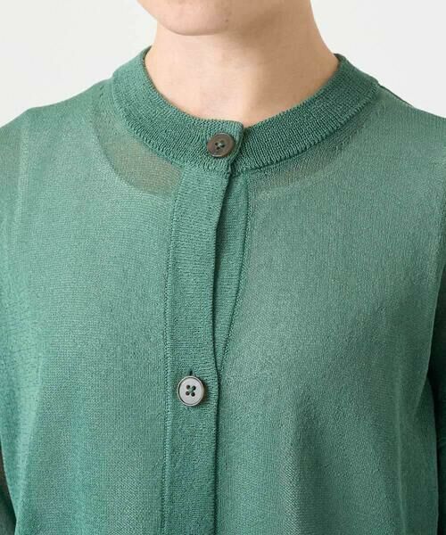 Maison de CINQ / メゾン ドゥ サンク カーディガン・ボレロ | ペーパーヤーンニットカーディガン | 詳細11