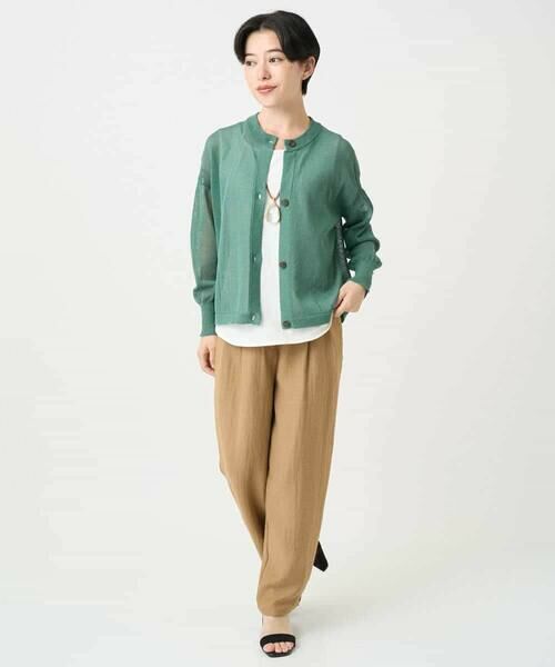 Maison de CINQ / メゾン ドゥ サンク カーディガン・ボレロ | ペーパーヤーンニットカーディガン | 詳細19