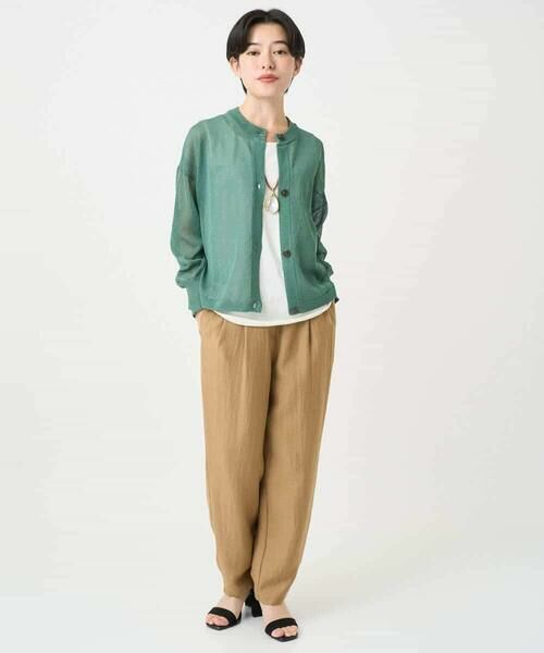 Maison de CINQ / メゾン ドゥ サンク カーディガン・ボレロ | ペーパーヤーンニットカーディガン | 詳細20