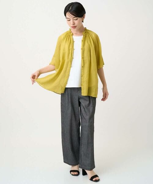 Maison de CINQ / メゾン ドゥ サンク シャツ・ブラウス | ラミーローンラグランスリーブブラウス | 詳細20