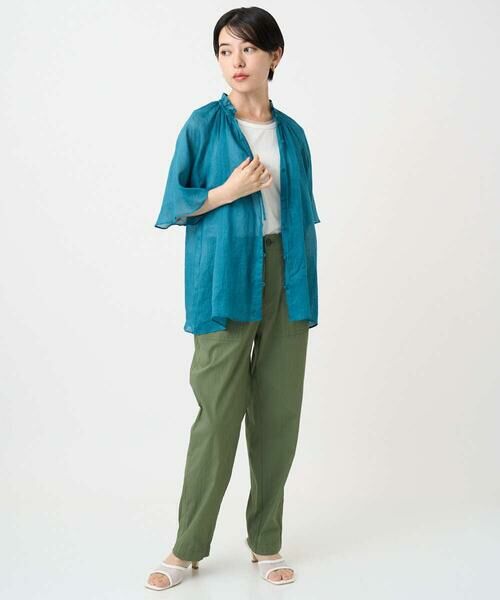 Maison de CINQ / メゾン ドゥ サンク シャツ・ブラウス | ラミーローンラグランスリーブブラウス | 詳細23