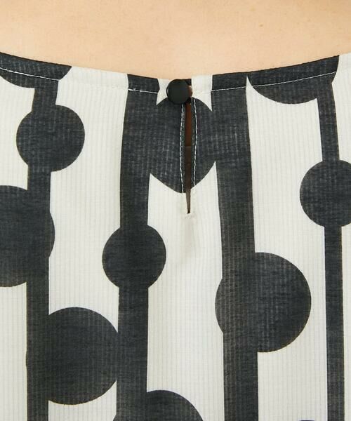 Maison de CINQ / メゾン ドゥ サンク ロング・マキシ丈ワンピース | ドットストライプシアーワンピース | 詳細5