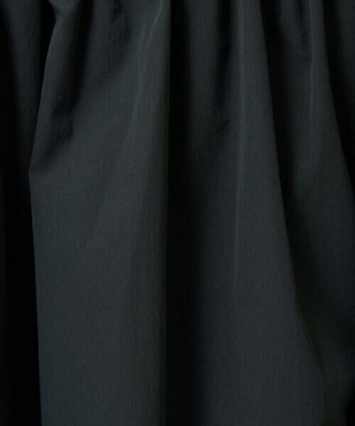 Maison de CINQ / メゾン ドゥ サンク ロング・マキシ丈スカート | [撥水加工]タフタギャザーフレアスカート | 詳細10