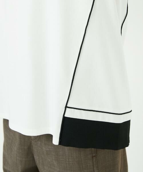 Maison de CINQ / メゾン ドゥ サンク カットソー | [接触冷感/紫外線カット/速乾/遮熱]メロウラインカットソー | 詳細10