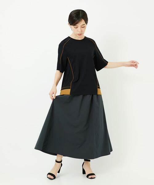 Maison de CINQ / メゾン ドゥ サンク カットソー | [接触冷感/紫外線カット/速乾/遮熱]メロウラインカットソー | 詳細14