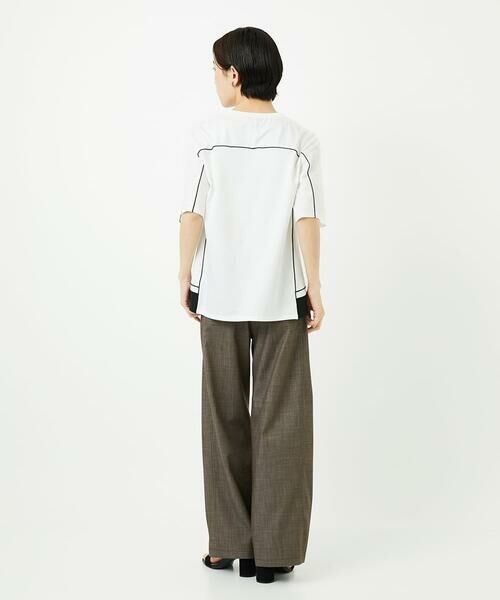 Maison de CINQ / メゾン ドゥ サンク カットソー | [接触冷感/紫外線カット/速乾/遮熱]メロウラインカットソー | 詳細17