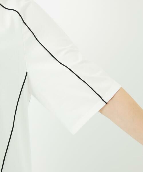 Maison de CINQ / メゾン ドゥ サンク カットソー | [接触冷感/紫外線カット/速乾/遮熱]メロウラインカットソー | 詳細9